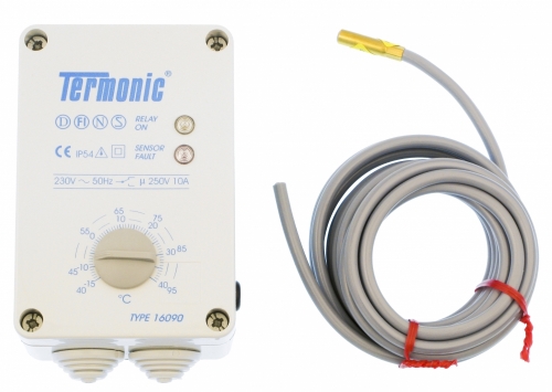 TERMOSTAT TERMONIC 16090 i gruppen Vrmekabel / Frostskydd / Styrning hos SMC Stockholms Maskincentral AB (10182)