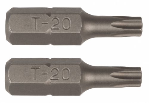 TORXBITS TX/TT 1/4'' 2-PACK i gruppen Dragverktyg Skruvmejslar Bits / Bits / Torxbits hos SMC Stockholms Maskincentral AB (1615711r)