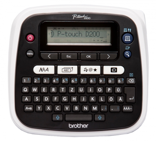 MRKMASKIN P-TOUCH D200VP i gruppen Produktkyrkogrd hos SMC Stockholms Maskincentral AB (19345)