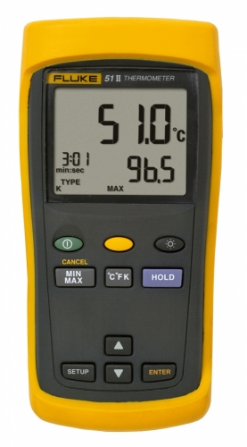 TERMOMETER FLUKE 51 i gruppen Test- Mtinstrument / Temperaturinstrument  hos SMC Stockholms Maskincentral AB (194510)