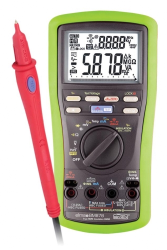 ISOLATIONSMULTIMETER BM 878 i gruppen Test- Mtinstrument / Isolationsprovare hos SMC Stockholms Maskincentral AB (194654)