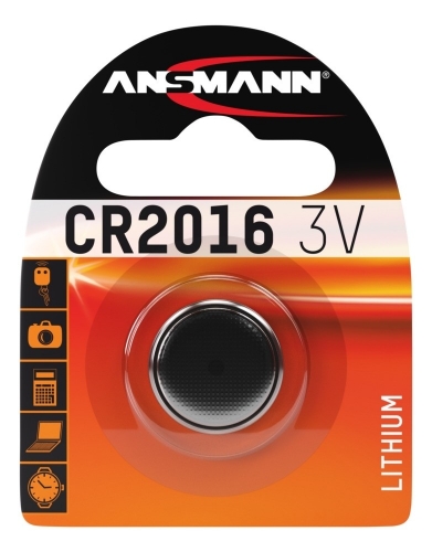 KNAPPBATTERI CR2016 3V LITHIUM i gruppen Elprodukter Lampor Batterier / Batterier hos SMC Stockholms Maskincentral AB (19662016)