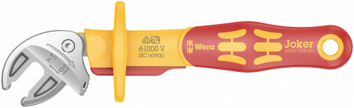 U-NYCKEL WERA 6004 VDE JOKER 1000V i gruppen Dragverktyg Skruvmejslar Bits / Fast nyckel hos SMC Stockholms Maskincentral AB (21055r)
