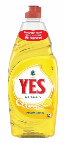 HANDDISKMEDEL YES CITRON 650ML i gruppen Hygien- Stdprodukter / Rengringsmedel hos SMC Stockholms Maskincentral AB (23325)