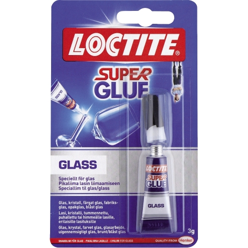 GLASLIM SUPER GLUE GLASS 3G i gruppen Bygg- Industrikemi Tillbehr / Lim Limpistol hos SMC Stockholms Maskincentral AB (23519)