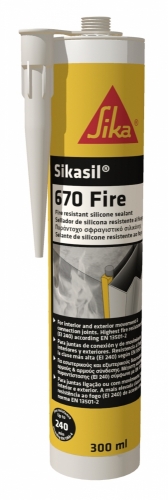 BRANDSILIKON -670 FIRE 300ML i gruppen Bygg- Industrikemi Tillbehr / Fogmassa hos SMC Stockholms Maskincentral AB (235864r)