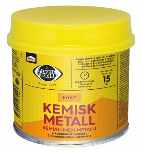 KEMISK METALL 460ML PP-4 HRD i gruppen Bygg- Industrikemi Tillbehr / Spackel hos SMC Stockholms Maskincentral AB (23613)