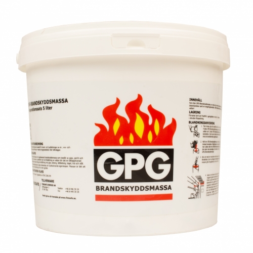 BRANDSKYDDSMASSA GPG i gruppen Bygg- Industrikemi Tillbehr / Fogmassa hos SMC Stockholms Maskincentral AB (23616r)