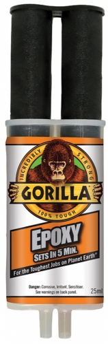 LIM GORILLA GLUE EPOXY 25ML i gruppen Bygg- Industrikemi Tillbehr / Lim Limpistol hos SMC Stockholms Maskincentral AB (23687)