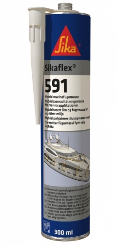 SIKAFLEX 591 300ML SVART i gruppen Bygg- Industrikemi Tillbehr / Fogmassa hos SMC Stockholms Maskincentral AB (23738)
