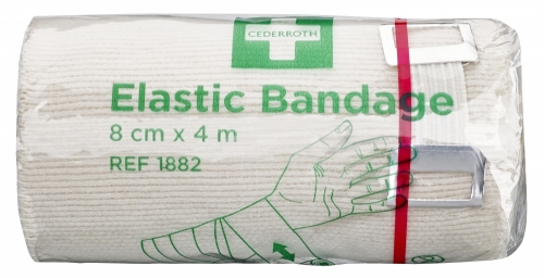 ELASTISK BINDA 1882 8CM X 4M i gruppen Skyddsutrustning Frband / Frband Frsta Hjlpen hos SMC Stockholms Maskincentral AB (250122)