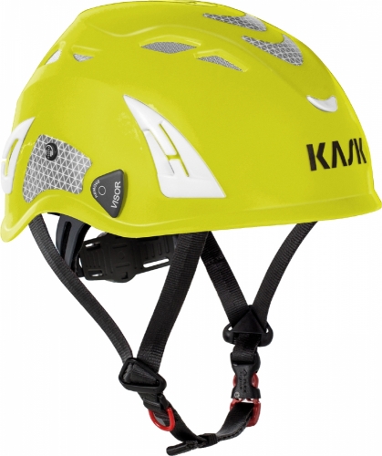 HJLM KASK PLASMA HI-VIZ GUL i gruppen Skyddsutrustning Frband / Skyddshjlm hos SMC Stockholms Maskincentral AB (250765)