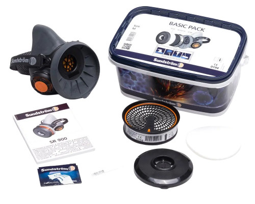 HALVMASK SR 900 BASIC PACK M i gruppen Skyddsutrustning F�rband / Andningsskydd hos SMC Stockholms Maskincentral AB (25100)
