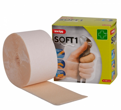 FRBAND SOFT NEXT 6CM x 1M i gruppen Skyddsutrustning Frband / Frband Frsta Hjlpen hos SMC Stockholms Maskincentral AB (25160)