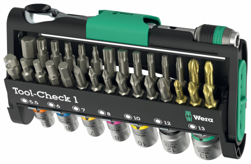 BITS/HYLSSATS TOOL-CHECK 1  i gruppen Dragverktyg Skruvmejslar Bits / Bitssats hos SMC Stockholms Maskincentral AB (50278)
