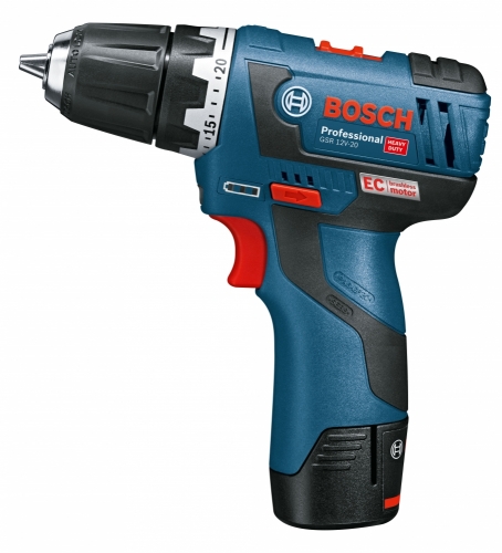 SKRUVDRAGARE GSR 12V-20 2X2,5 i gruppen Produktkyrkogrd hos SMC Stockholms Maskincentral AB (510746)