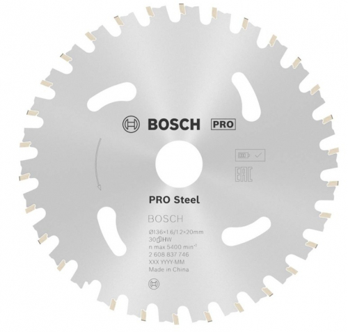 SÅGKLINGA 136x20x30T STÅL i gruppen El-Handmaskiner Tillbehör / Sågklinga hos SMC Stockholms Maskincentral AB (510991)