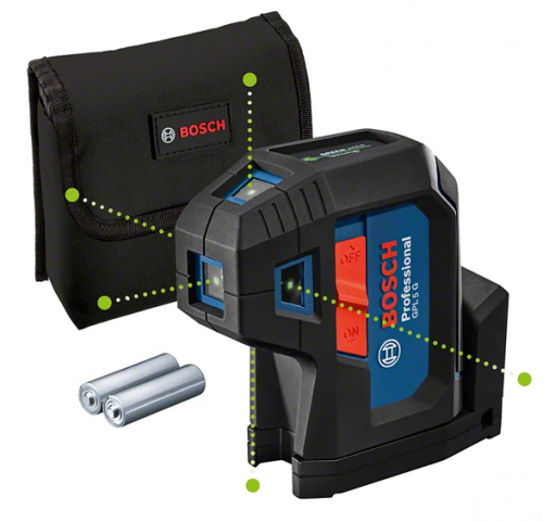 FEMPUNKTSLASER GPL 5 G i gruppen Test- Mtinstrument / Laser-, Avvgningsinstrument hos SMC Stockholms Maskincentral AB (511014)