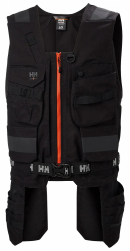 VERKTYGSVST HELLY HANSEN 77140 SVART i gruppen Klder Skor Verktygsblten / Vst hos SMC Stockholms Maskincentral AB (7064525r)