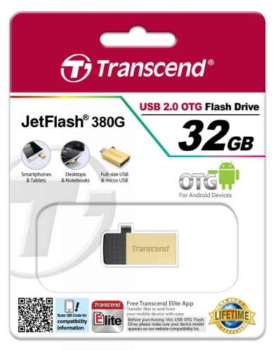 USB-MINNE JETFLASH JF380G 32GB i gruppen Elprodukter Lampor Batterier / Mobiltelefon Tillbehr hos SMC Stockholms Maskincentral AB (92575)