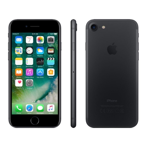 TELEFON IPHONE 7 128GB BLACK i gruppen Elprodukter Lampor Batterier / Mobiltelefon Tillbehr hos SMC Stockholms Maskincentral AB (92627)