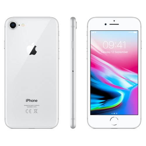 TELEFON IPHONE 8 64GB SILVER i gruppen Produktkyrkogrd hos SMC Stockholms Maskincentral AB (92648)