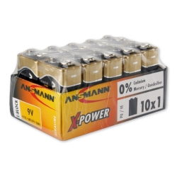 BATTERI X-POWER 9V 10ST