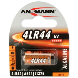 BATTERI Alkaline 4LR44 6V