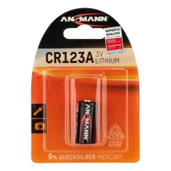 BATTERI CR123A 3V LITHIUM 1ST