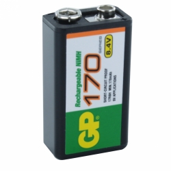 BATTERI LADDBAR 20R8H 9V