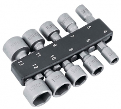 HYLSSATS 4-13MM 1/4"-FÄSTE