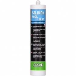 SILIKON POOL & GLAS TRANSPARENT 300ML