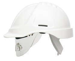 SKYDDSHJLM STYLE600 VISIR VIT