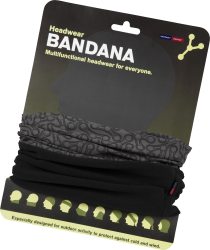 BANDANA 949 BNY SVART ONE SIZE