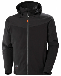 JACKA SOFTSHELL 74290 SVART