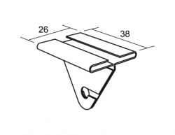 UNDERTAKSKLAMMER CONNECT 24MM 1PAR