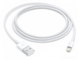 KABEL USB-A TILL LIGHTNING 1M