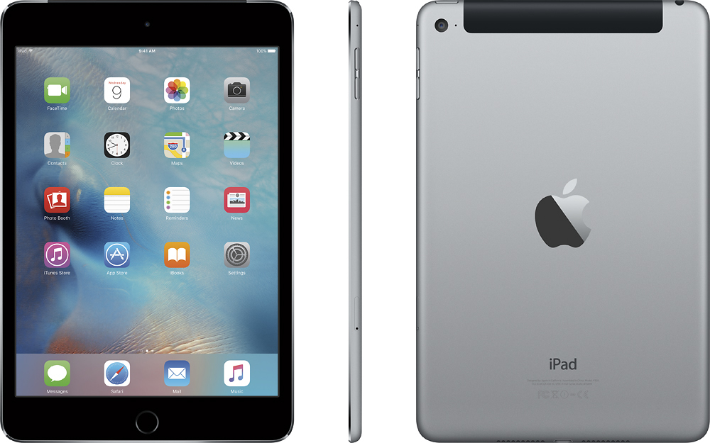 Amazon.com : Apple iPad Mini 4, 128GB, Silver - WiFi (Renewed) : Electronics