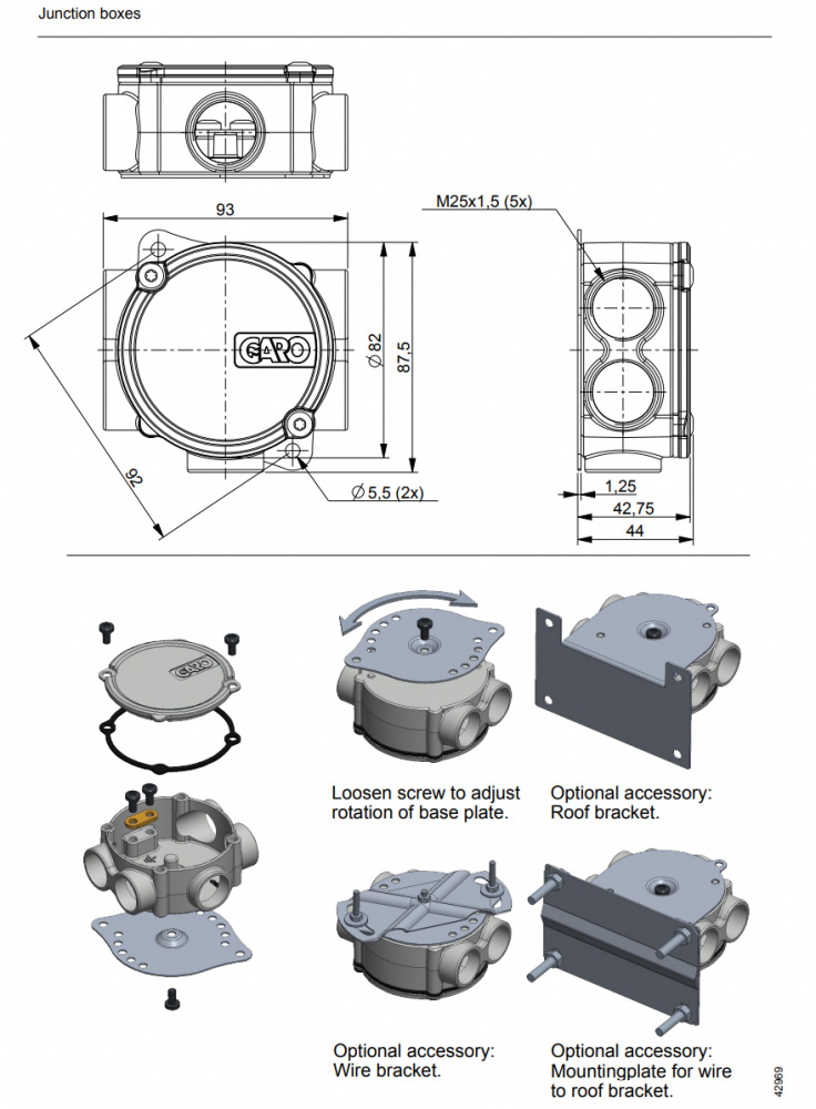 KOPPLINGSDOSA JBL LOCUS 5
