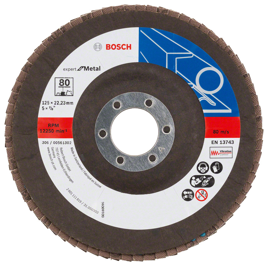 LAMELLRONDELL X551 125MM K80