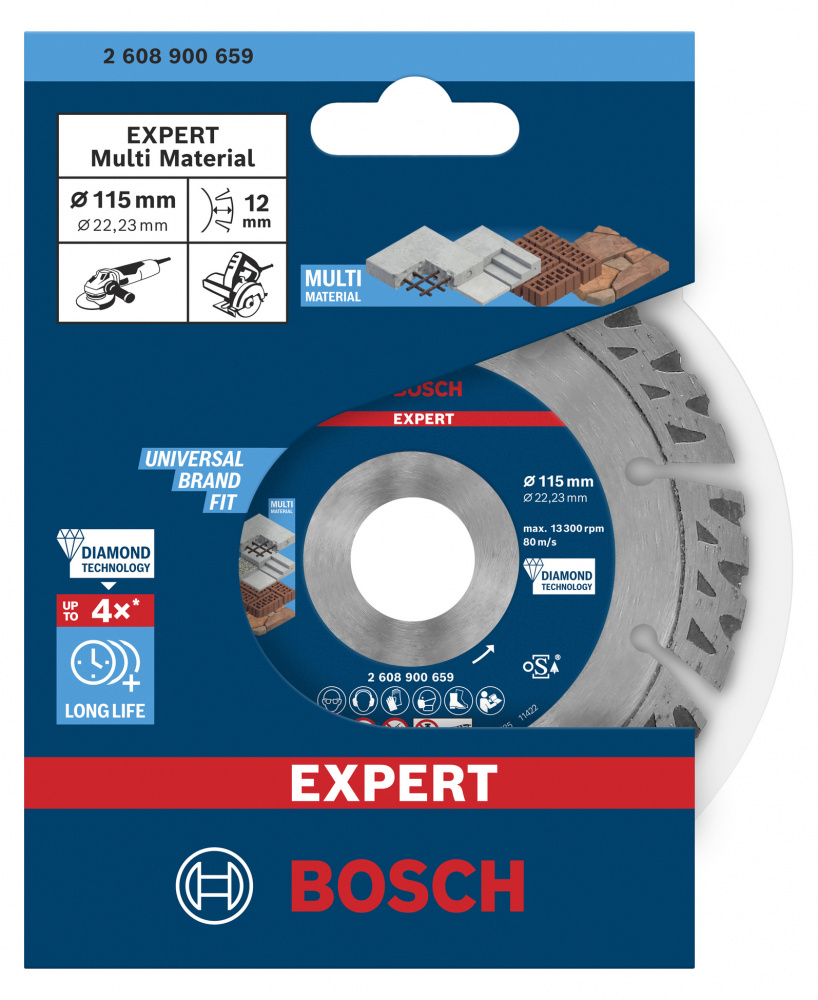 DIAMANTKAPSKIVA MULTI MATERIAL