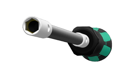 SLANGSKRUVMEJSEL WERA 391 7MM