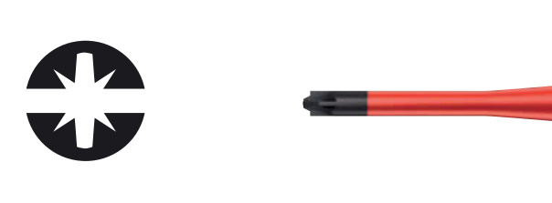 SKRUVMEJSEL 165IS PZ/S SLIM PLUS MINUS