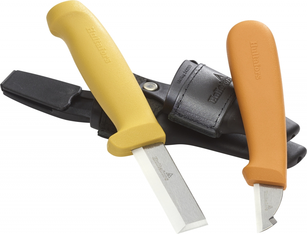 KNIV DUBBELH�LSTER STK-ELK