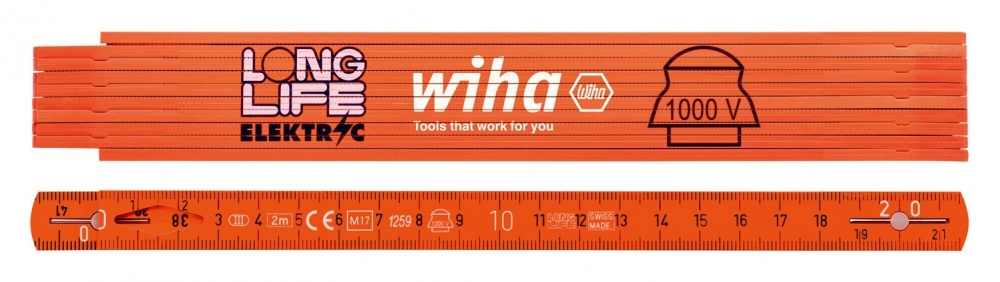 METERSTOCK WIHA 1000V 2M