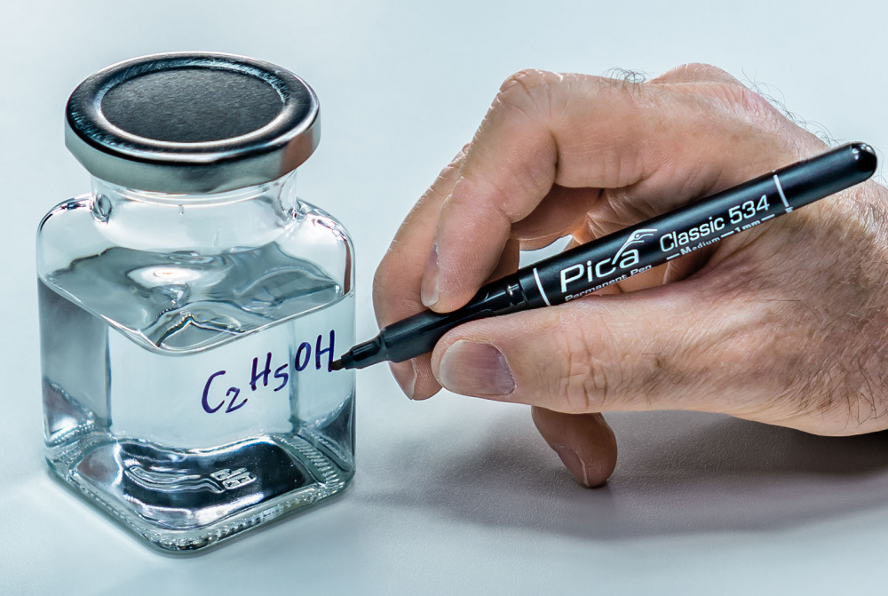 M�RKPENNA PICA CLASSIC 533/534 SVART