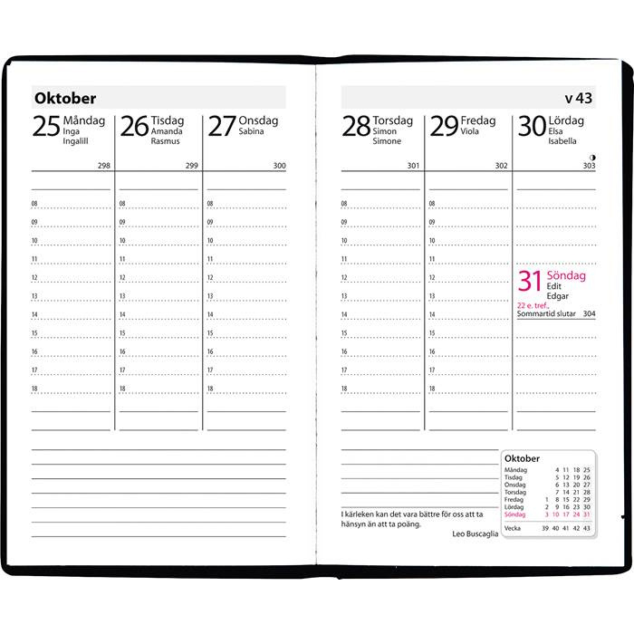 KALENDER LILLA PRESTIGE 2021