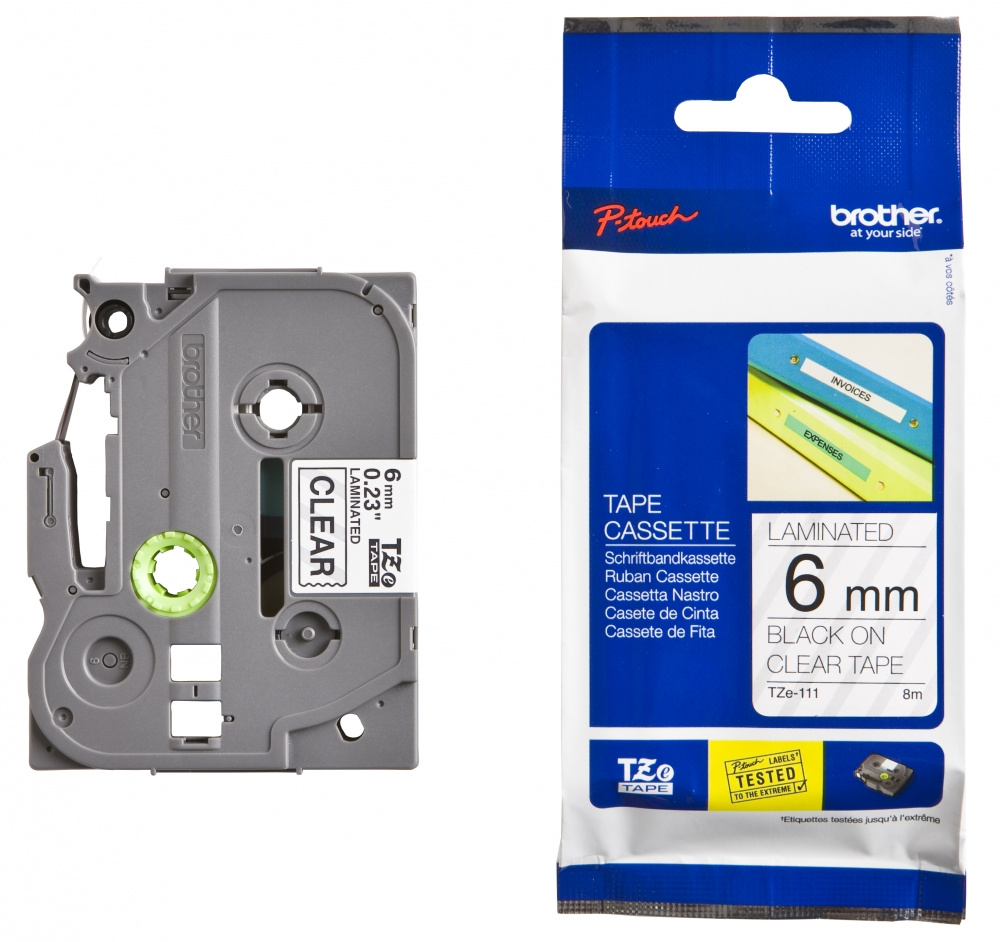 M�RKTAPE BROTHER TZE 6MM