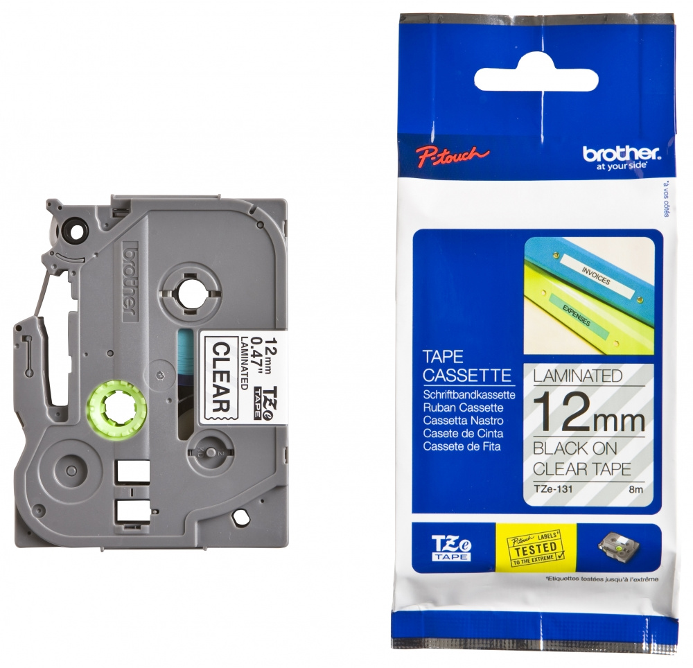 M�RKTAPE BROTHER TZE 12MM