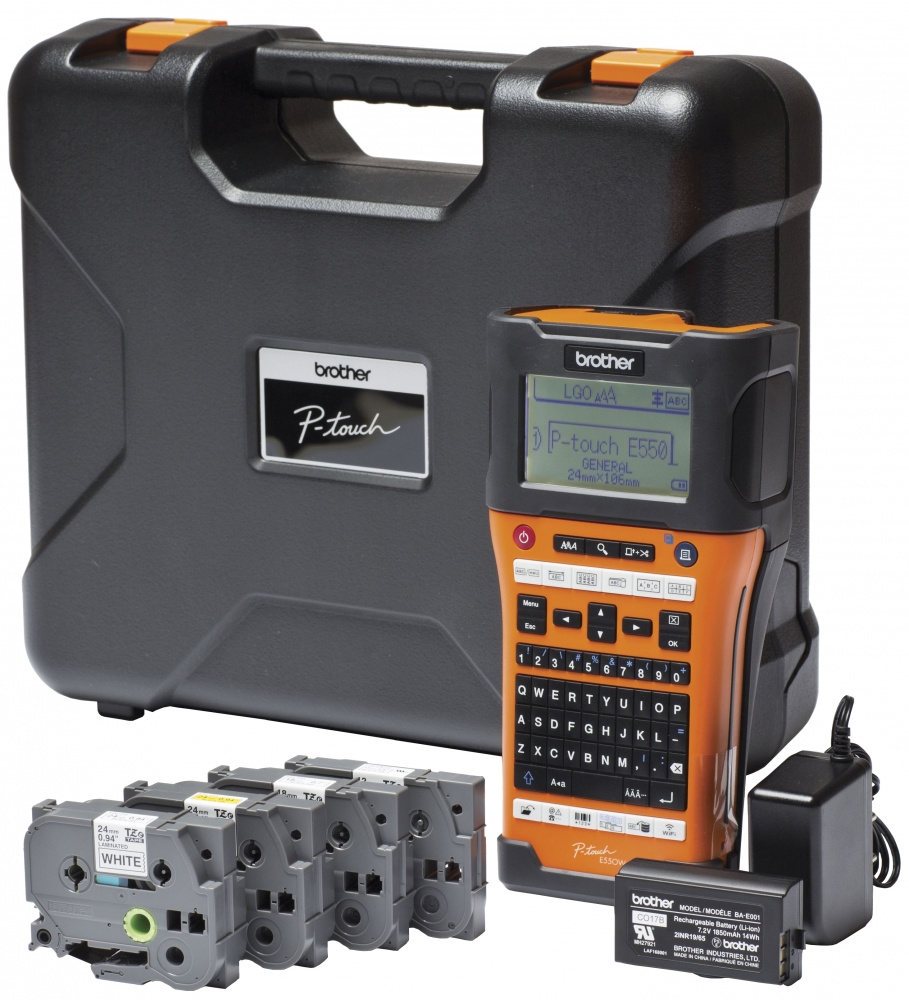 M�RKMASKIN PT-E550WSP MED TEJP